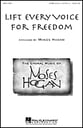 Lift Every Voice for Freedom SATB choral sheet music cover